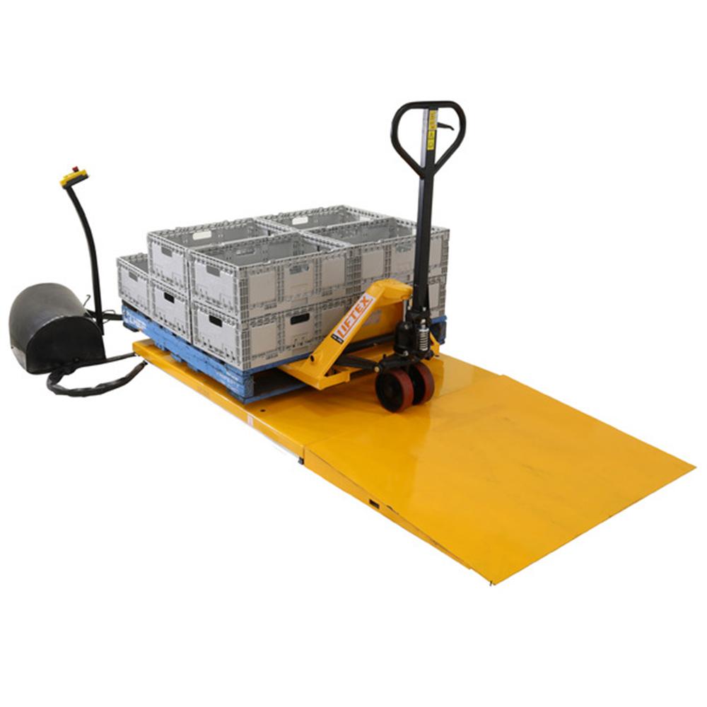 Troden Workshop Equipment Liftex Low Profile Pallet Lift Table w/ Ramp, Up to 2 Tonne Capacity