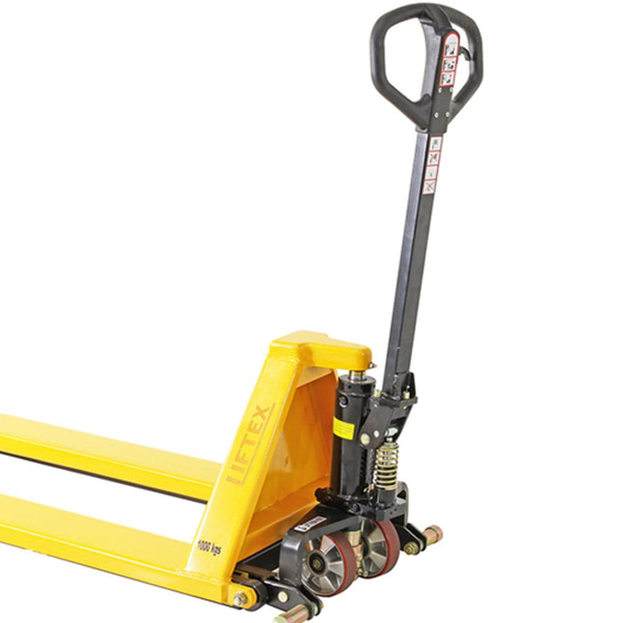 Liftex Manual HiLift Pallet Trucks, 1 Tonne Capacity — Ramp Champ