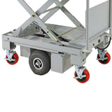 Troden Workshop Equipment Liftex Self-Propelled Electric Scissor Lift Trolley with Centre Wheels