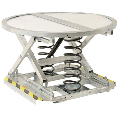 Troden Workshop Equipment Liftex Spring Loaded Rotating Pallet Tables, 2 Tonne Capacity