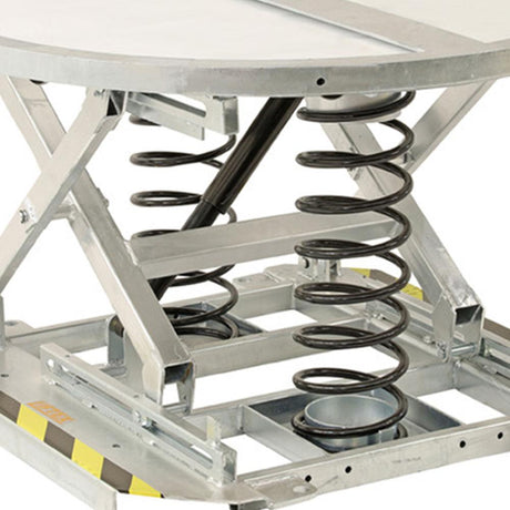 Troden Workshop Equipment Liftex Spring Loaded Rotating Pallet Tables, 2 Tonne Capacity