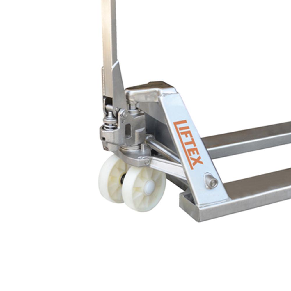 Troden Workshop Equipment Liftex Stainless Stell Pallet Trucks, 2 Tonne Capacity