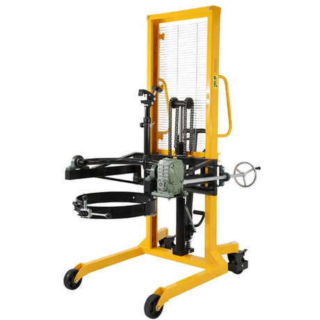 Troden Workshop Equipment Liftex Steel & Plastic Drum Lifter & Rotator - 450kg Capacity