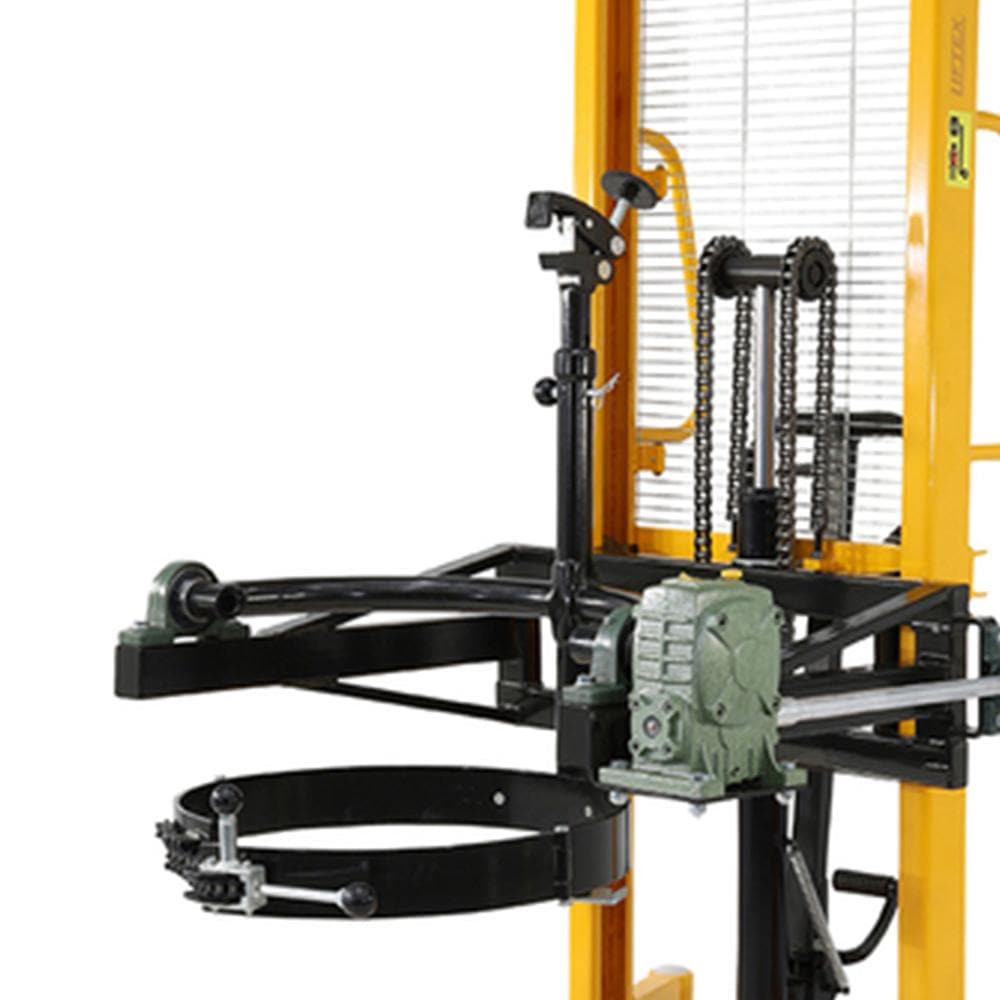 Troden Workshop Equipment Liftex Steel & Plastic Drum Lifter & Rotator - 450kg Capacity