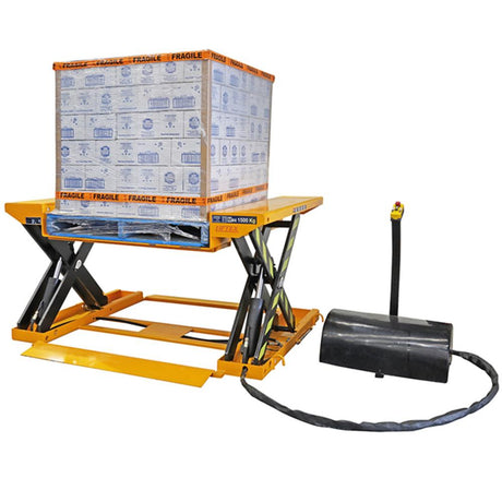 Troden Workshop Equipment Liftex Super Low Profile Lift Table, 1.5 Tonne Capacity
