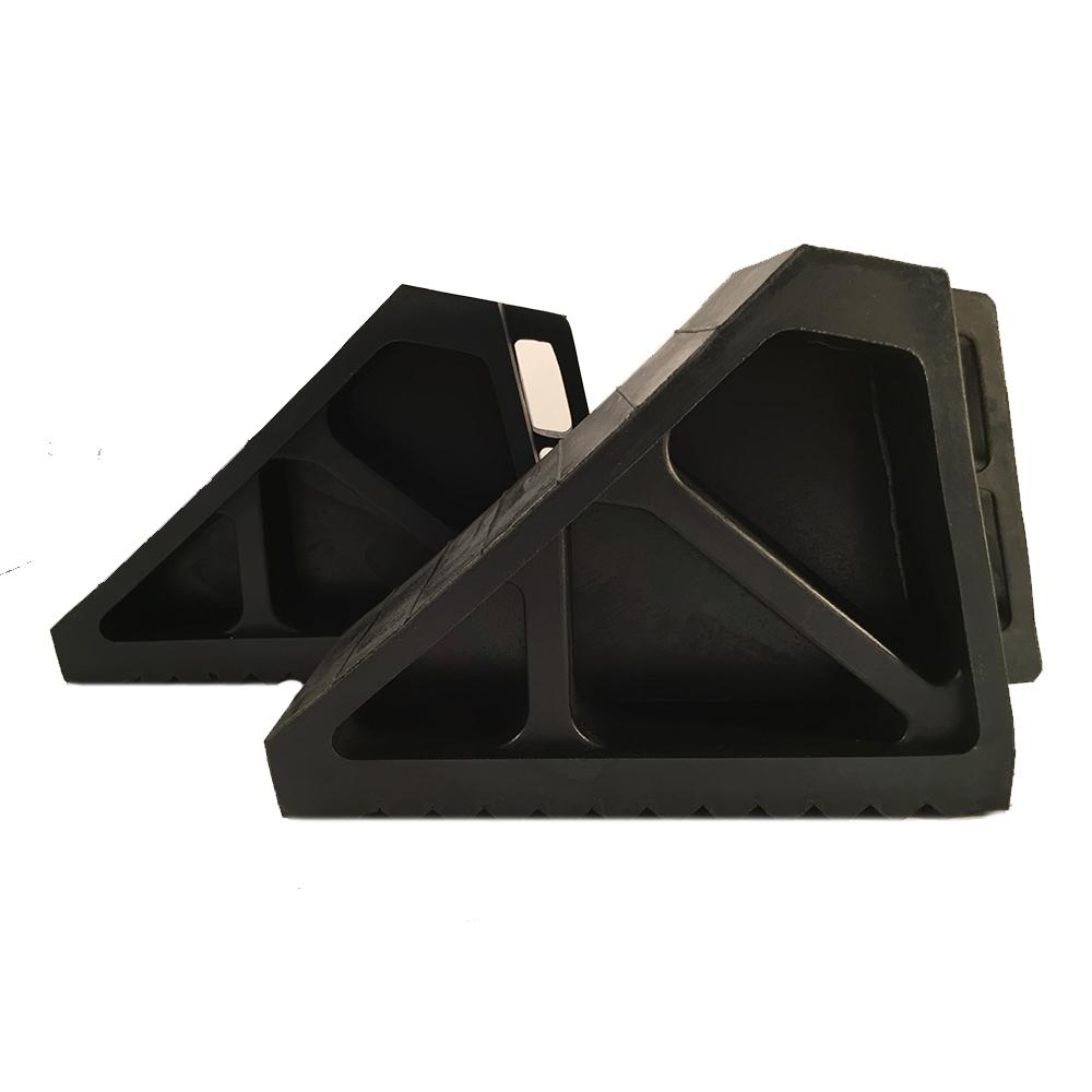 Heavy Duty Rubber Wheel Chocks - Ramp Champ - Ramp Champ