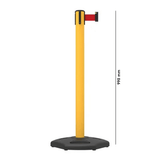 Barrier Group Traffic Control & Parking Equipment Red Barrier Group Highline UPVC Portable Single Belt Post