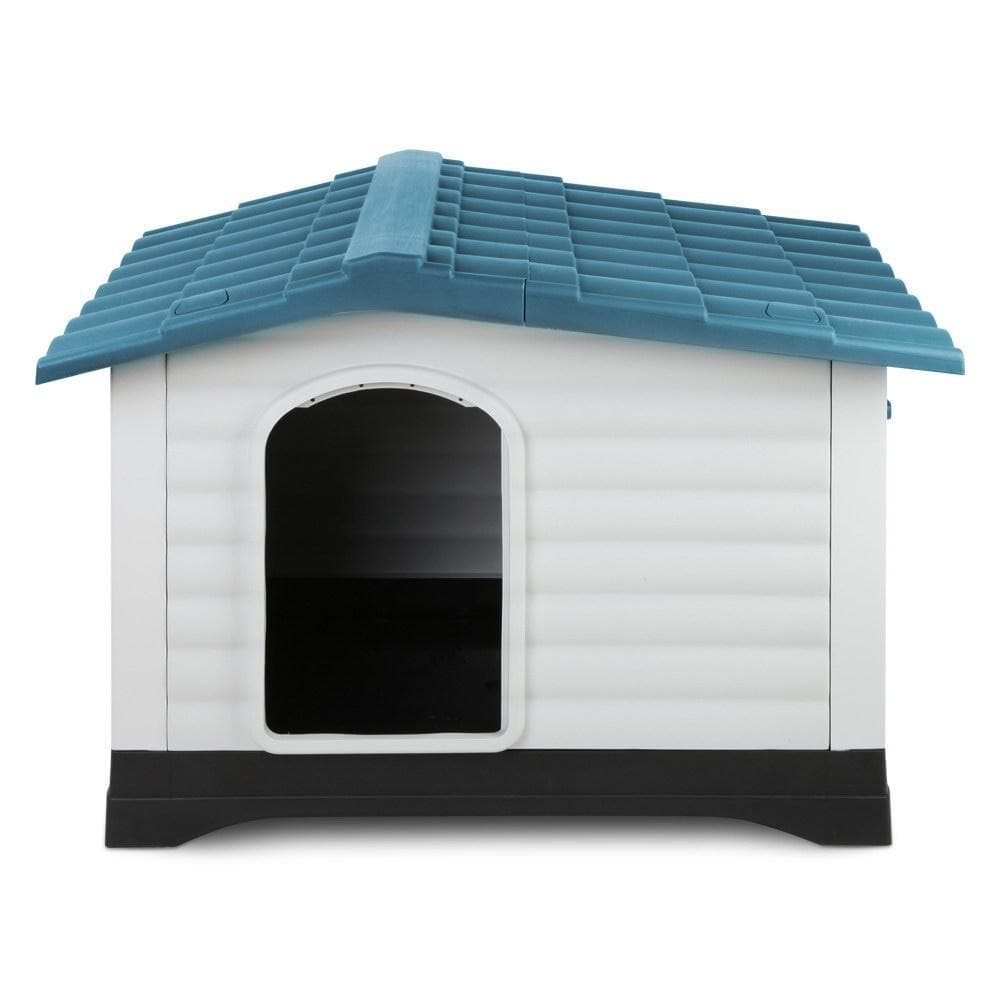 Ramp Champ Pet Products i.Pet Weatherproof Pet Kennel - Blue