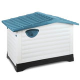 Ramp Champ Pet Products i.Pet Weatherproof Pet Kennel - Blue