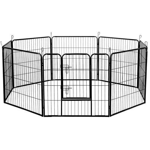 i.Pet Pet Play Pen 80cm - Black - Ramp Champ - Ramp Champ