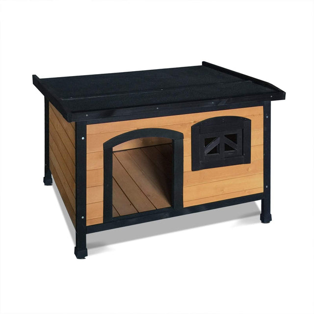 Ramp Champ Pet Products i.Pet Medium Wooden Pet Kennel