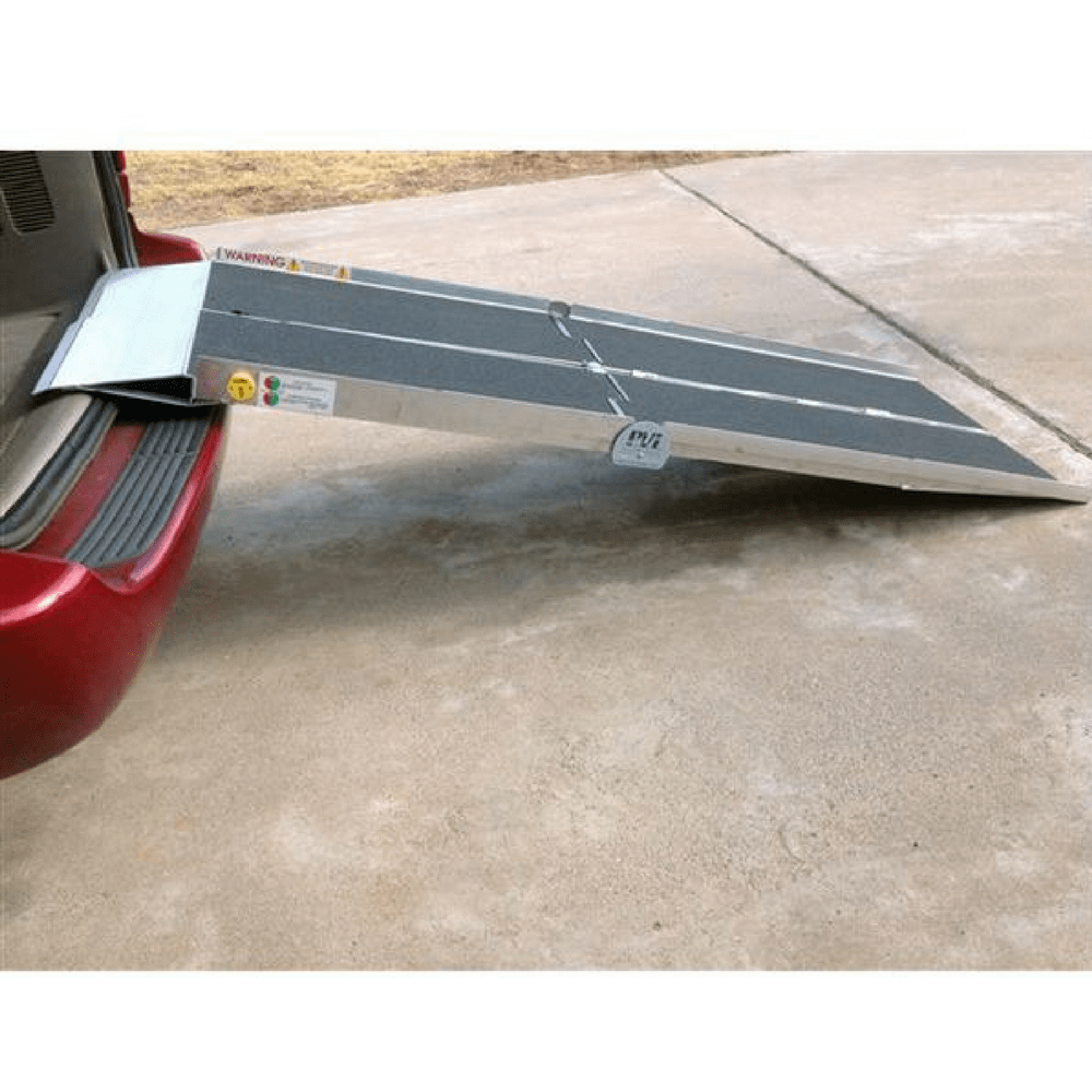 PVI Aluminium Multi-Fold Rear Door Wheelchair Van Ramp - PVI - Ramp Champ