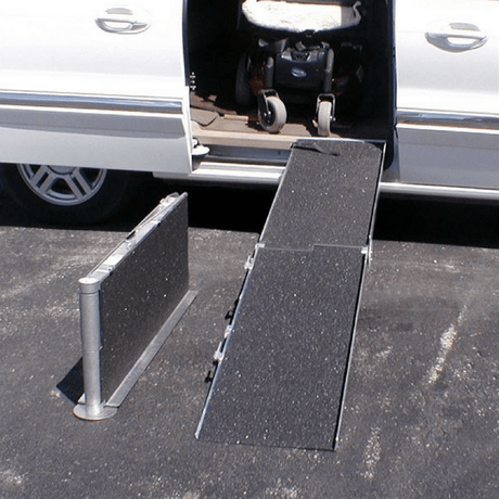 PVI Aluminium Multi-Fold Wheelchair Ramp, 360kg - PVI - Ramp Champ