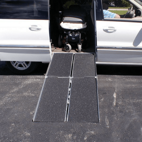 PVI Aluminium Multi-Fold Wheelchair Ramp, 360kg - PVI - Ramp Champ