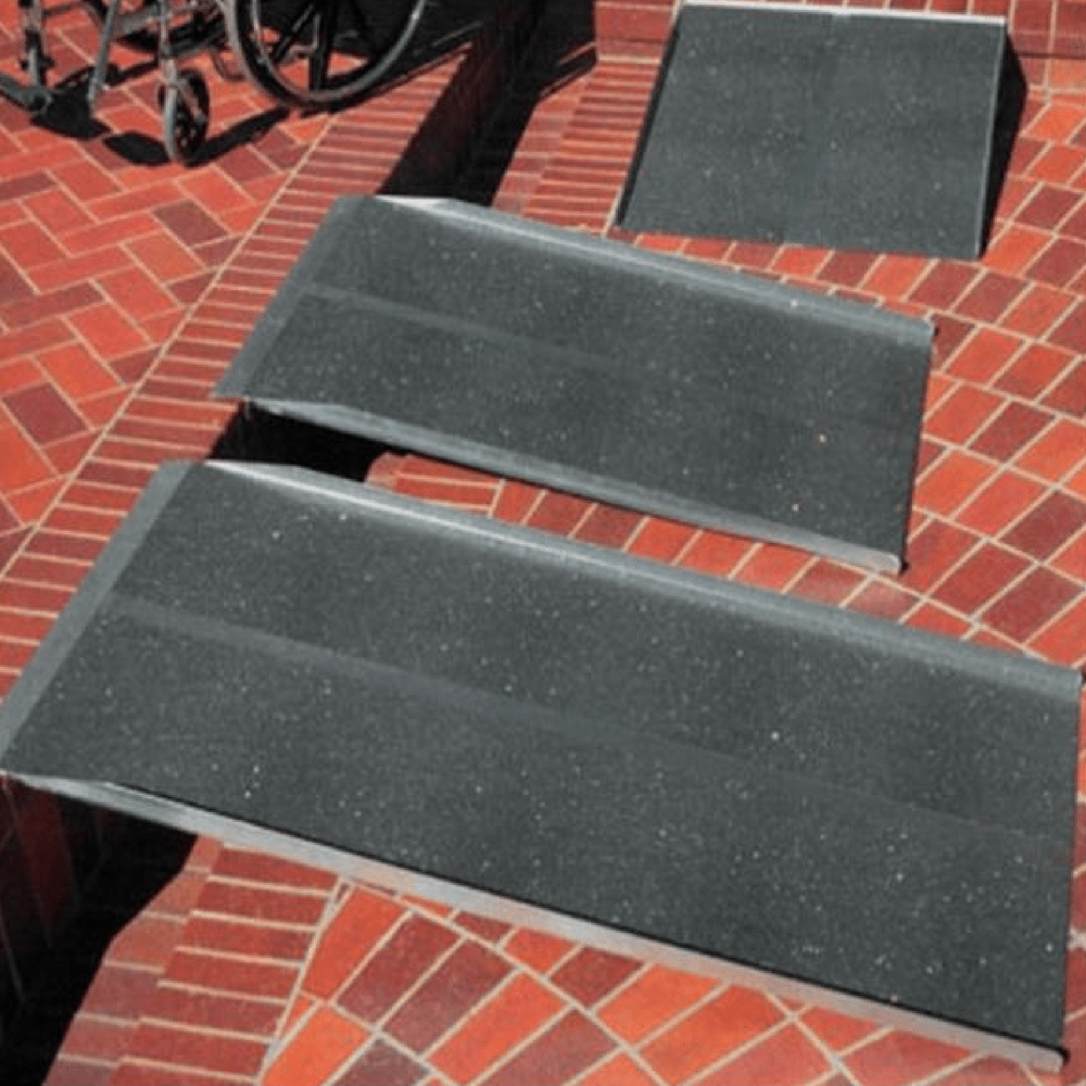 PVI Mobility Ramps PVI Aluminium Solid Threshold Ramp, 360kg Capacity