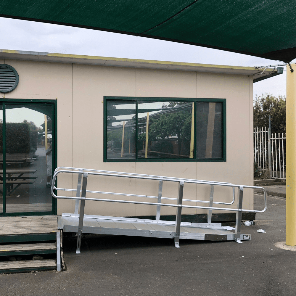 PVI OnTrac Wheelchair Access Ramp with Handrails, 385kg Capacity (Open Box)