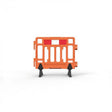 Barrier Group Traffic Control & Parking Equipment 1100 x 1000mm - Hi-vis Orange with Reflective Panels Barrier Group Portable Plastic Fence Barrier