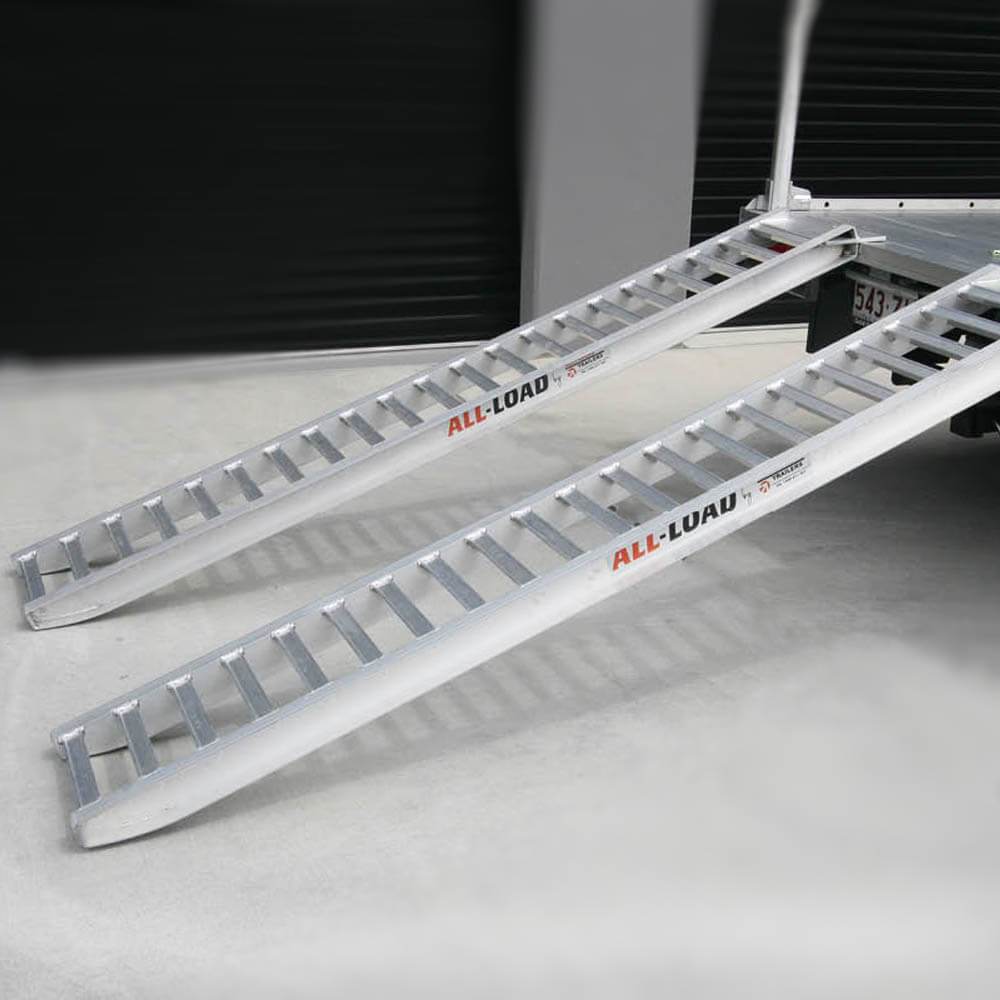 AllTrades Trailers Construction Machinery Loading Ramps All-Load 1.5 Tonne 2m x 390mm All Types Aluminium Loading Ramps