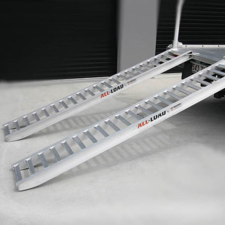 AllTrades Trailers Construction Machinery Loading Ramps All-Load 1.5 Tonne 2m x 390mm All Types Aluminium Loading Ramps