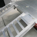 AllTrades Trailers Construction Machinery Loading Ramps All-Load 6 Tonne 3.5m x 620mm All Types Aluminium Loading Ramps