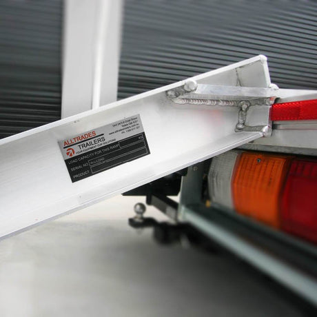 AllTrades Trailers Construction Machinery Loading Ramps All-Load 1.5 Tonne 2m x 390mm All Types Aluminium Loading Ramps