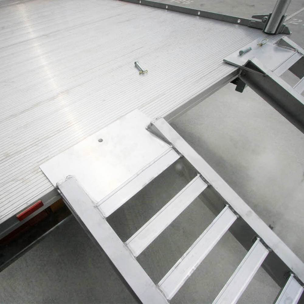 AllTrades Trailers Construction Machinery Loading Ramps All-Load 1.5 Tonne 2m x 390mm All Types Aluminium Loading Ramps