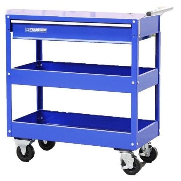 Tradequip Workshop Tool Trolley 1 Drawer 2 Tray - TradeQuip - Ramp Champ