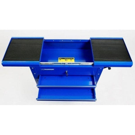 TradeQuip Workshop Tool Trolley 2 Drawer Lockable Sliding Top - TradeQuip - Ramp Champ