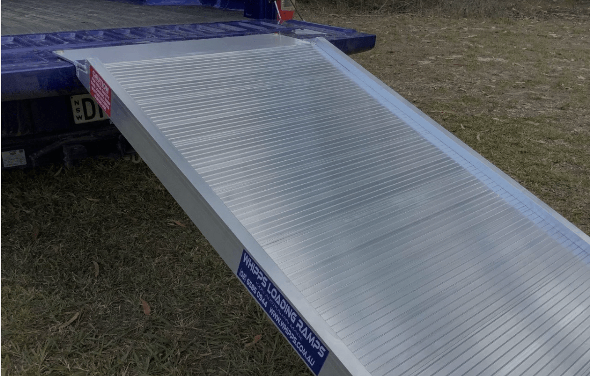 Whipps Heavy Duty Whipps 500kg x 3.5m Non-Folding Aluminium Walk Board/Removalist Ramps