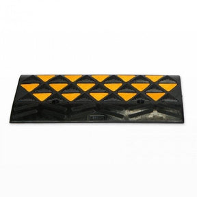 Barrier Group Traffic Control & Parking Equipment 100mm Centre Module -(L) 300 x (W) 600 x (H) 100mm Barrier Group High-Vis Rubber Kerb Ramp Center Module