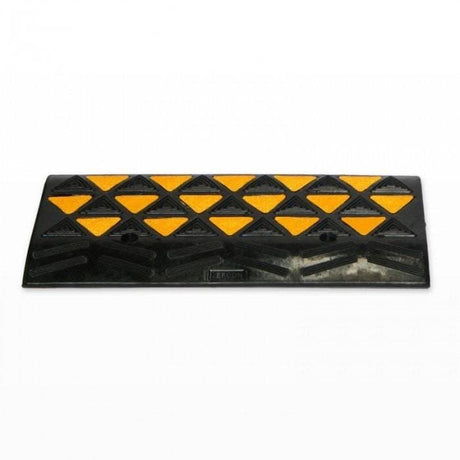Barrier Group Traffic Control & Parking Equipment 100mm Centre Module -(L) 300 x (W) 600 x (H) 100mm Barrier Group High-Vis Rubber Kerb Ramp Center Module