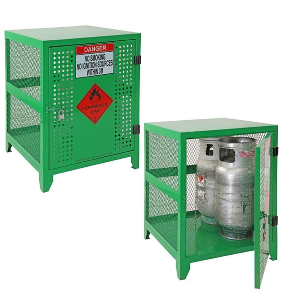 Troden Workshop Equipment Stormax Forklift Gas Storage Cages