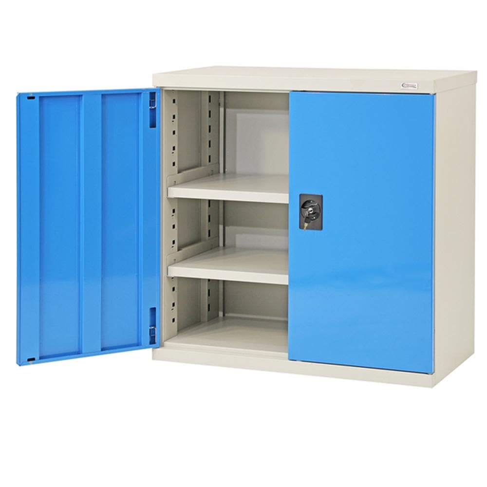 Troden Workshop Equipment Stormax Half Height Heavy Duty Storage Cabinet -150kg Capacity