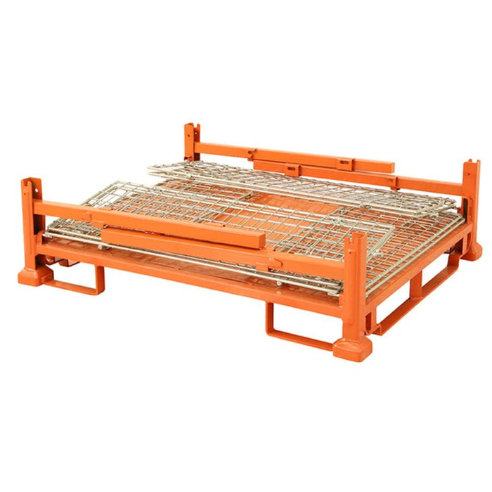 Stormax Mesh Stillage Cage for Pallet Racking — Ramp Champ