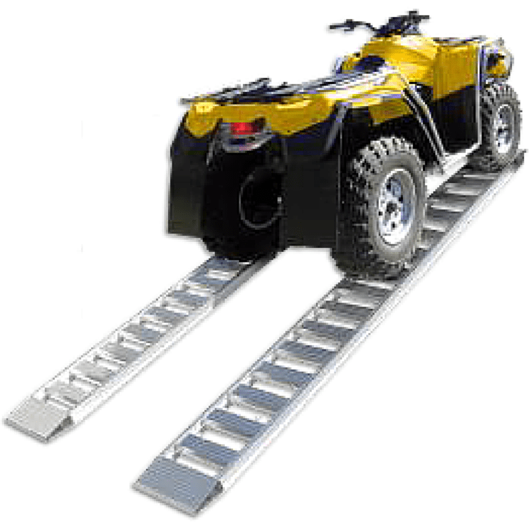 Sureweld Loading Ramps for ATV / Mower - Aluminium Rigid, 450kg – Ramp ...