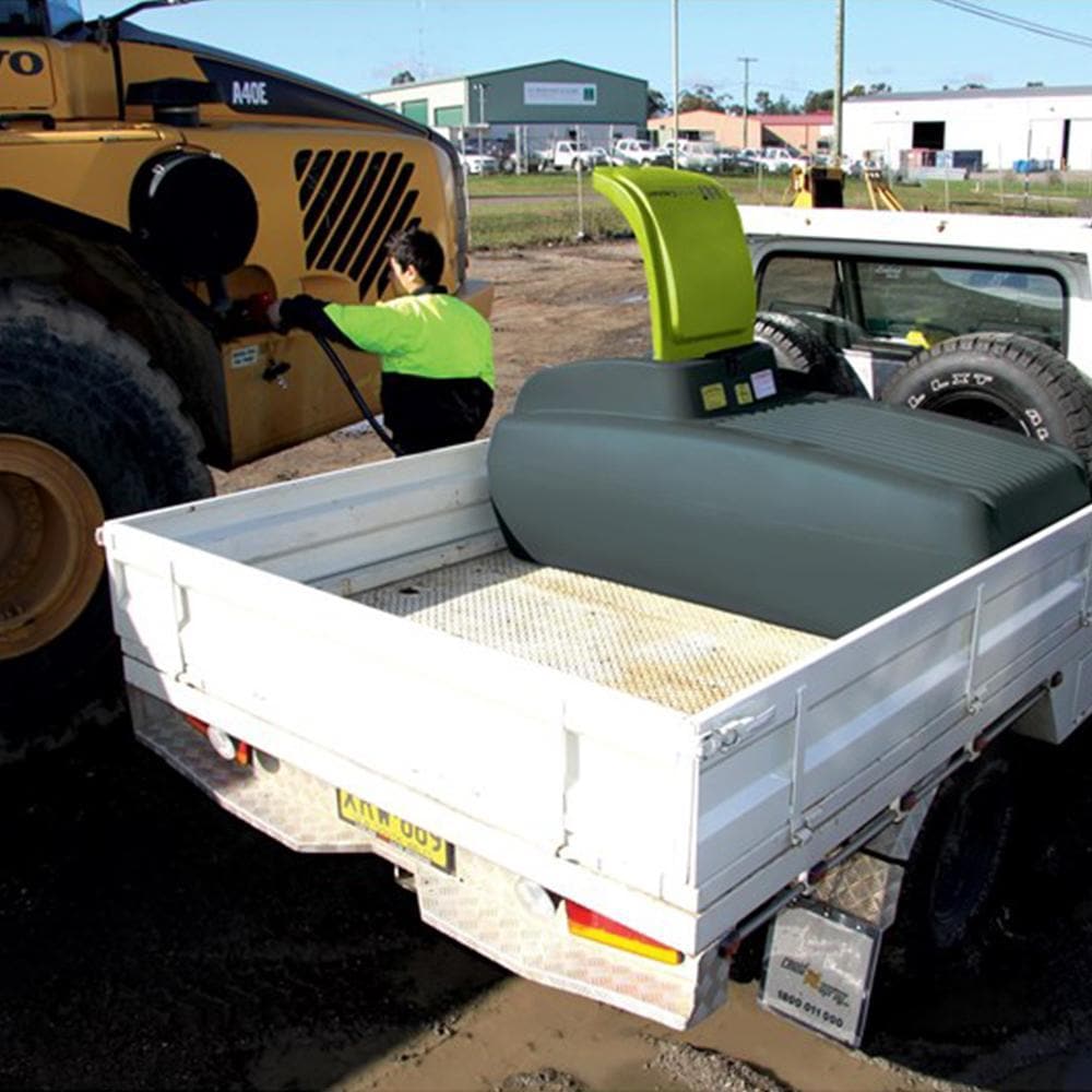 TTi Diesel-Captain 100L Standard Poly Diesel Ute Tank Kit - TTi - Ramp Champ