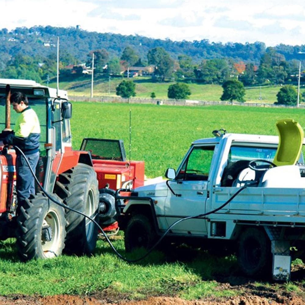 TTi Diesel-Captain 200L Low Profile Poly Diesel Ute Tank Kit - TTi - Ramp Champ