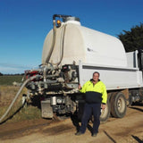 TTi Flood-Rite 10,000L Slip-On Poly Water Cartage Tank - TTi - Ramp Champ