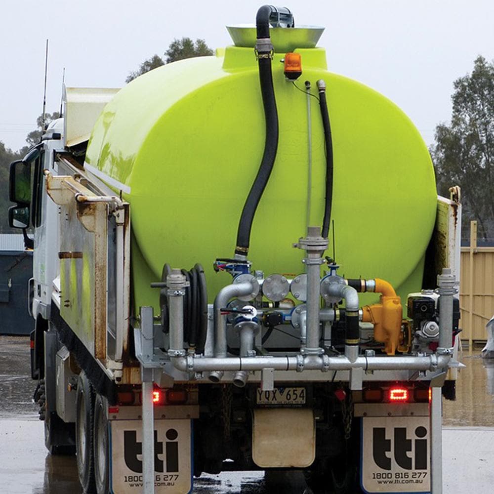 TTi Flood-Rite 13,000L Slip-On Poly Water Cartage Tank - TTi - Ramp Champ