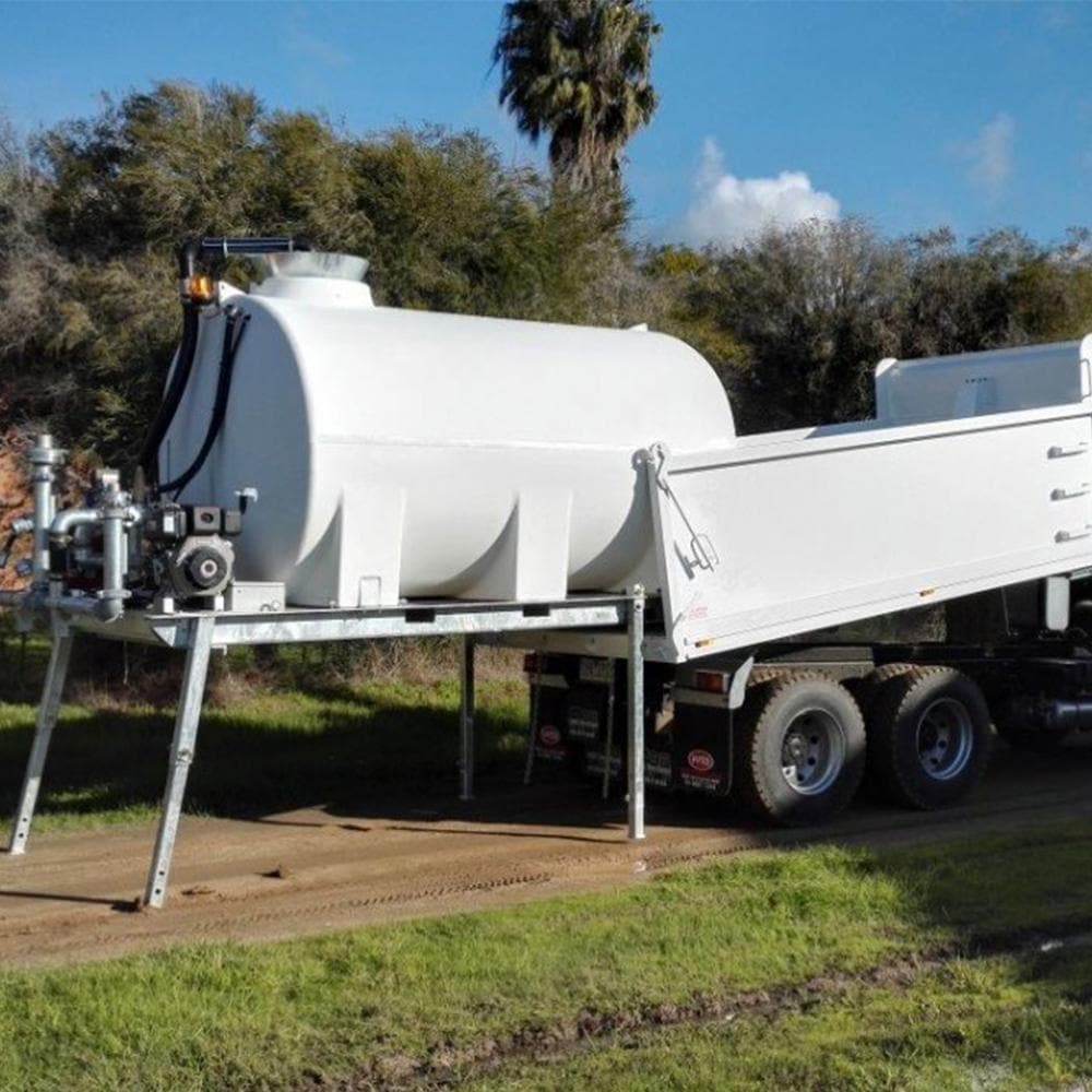 TTi Flood-Rite 6,000L Slip-On Poly Water Cartage Tank - TTi - Ramp Champ
