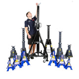 TradeQuip Workshop Equipment TradeQuip 8,000kg Heavy Duty Steel Jack Stands