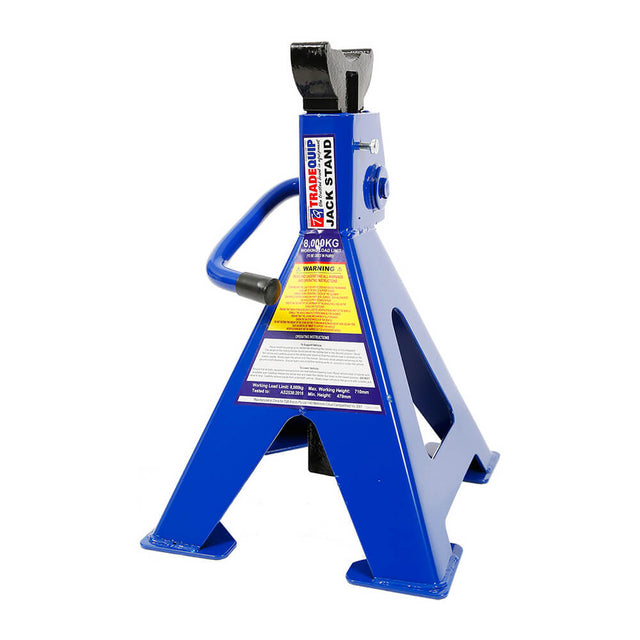 TradeQuip Workshop Equipment TradeQuip 8,000kg Heavy Duty Steel Jack Stands