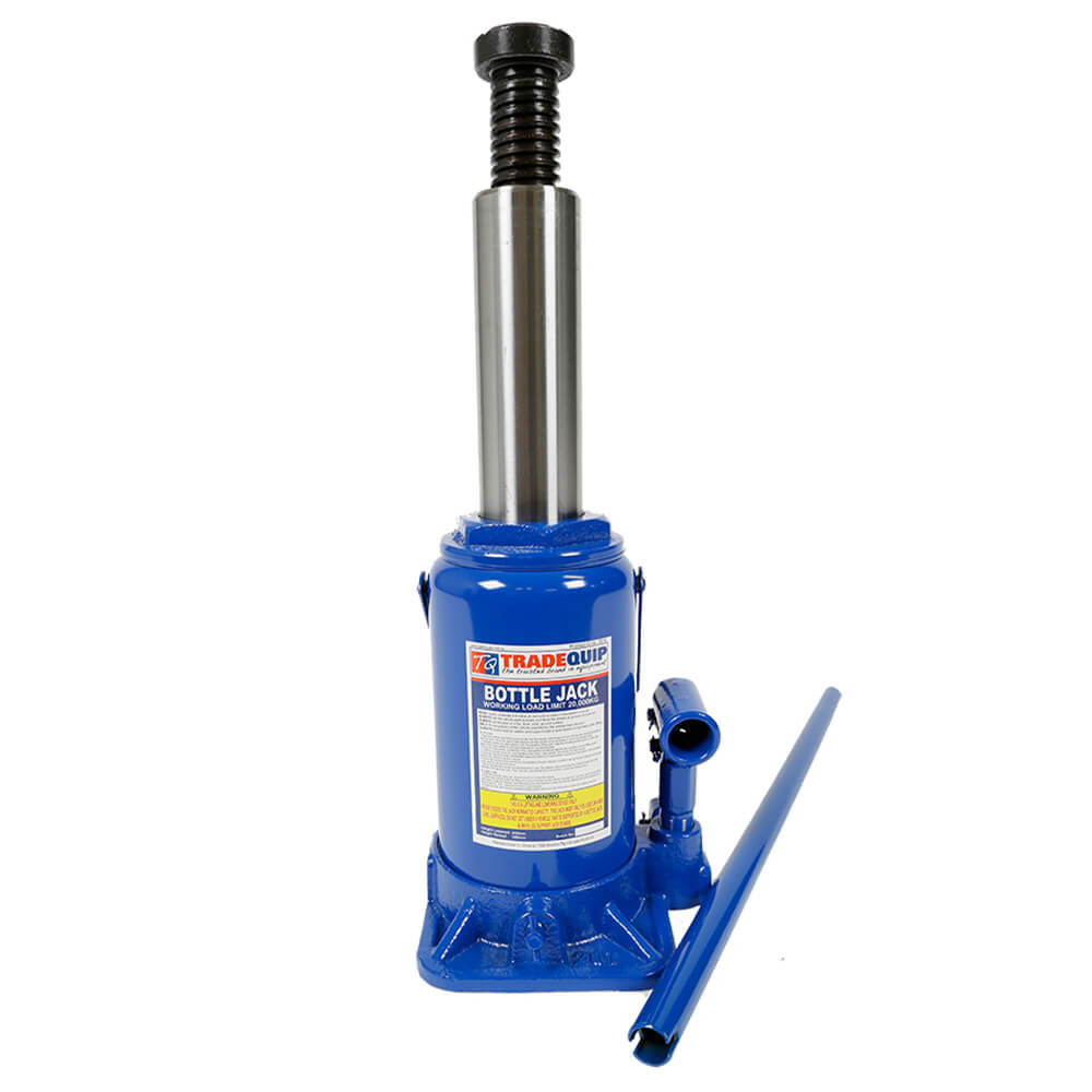 TradeQuip Bottle Jack Hydraulic, 20 Tonne - Ramp Champ