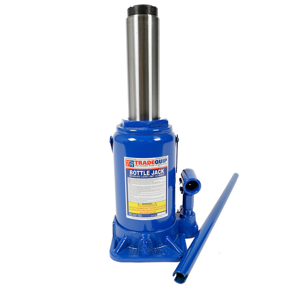 TradeQuip Bottle Jack Hydraulic, 20 Tonne - Ramp Champ