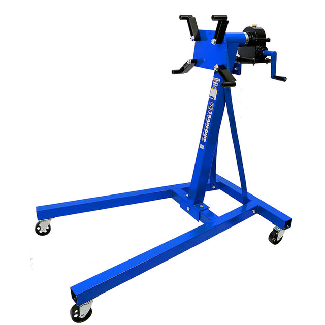 TradeQuip Workshop Equipment TradeQuip Engine Stand with Gearbox - 500kg Capacity