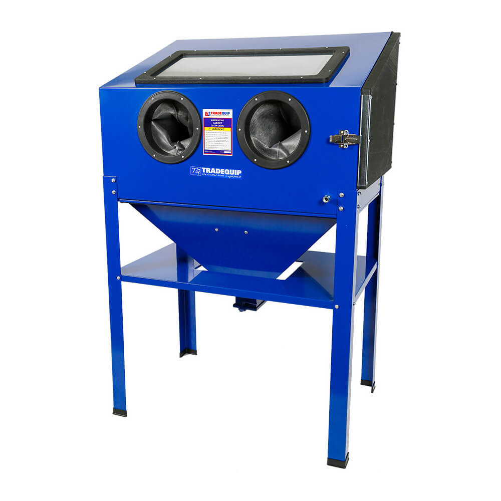 TradeQuip Workshop Equipment TradeQuip Professional Benchtop Blasting Cabinet, 220 Litre