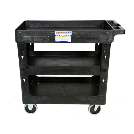 TradeQuip Workshop Equipment TradeQuip Professional Plastic Workshop Trolley 3 Tool Trays