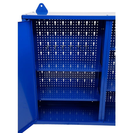 TradeQuip 3-Door Steel Wall Mounted Tool Cabinet - TradeQuip - Ramp Champ