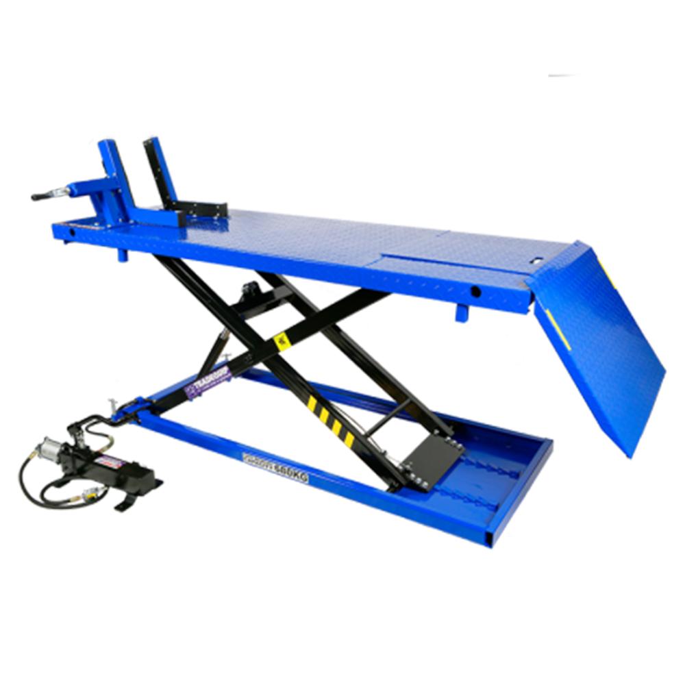 Tradequip motorcycle lift top