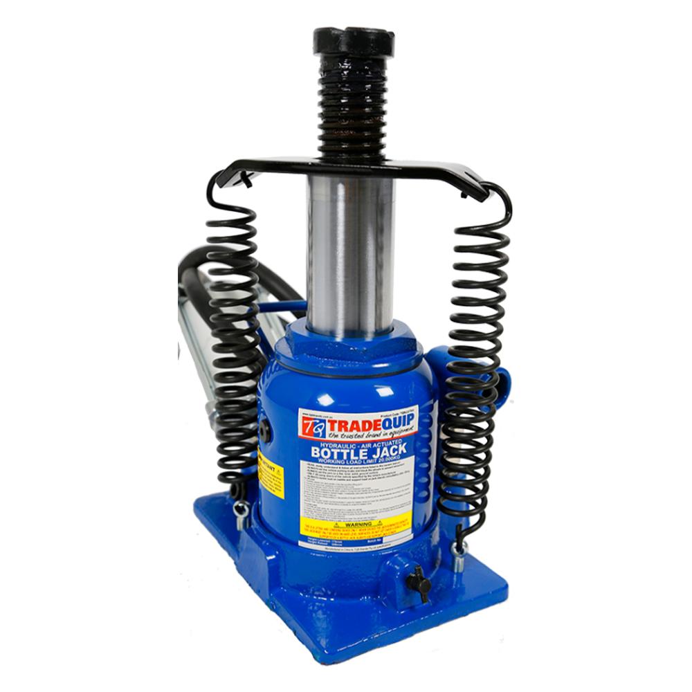 TradeQuip Low-Profile Air/Hydraulic Bottle Jack, 20-Tonne - TradeQuip - Ramp Champ